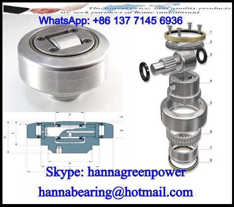 400-0058 Fixed Combined Bearing 45x88.4x57mm