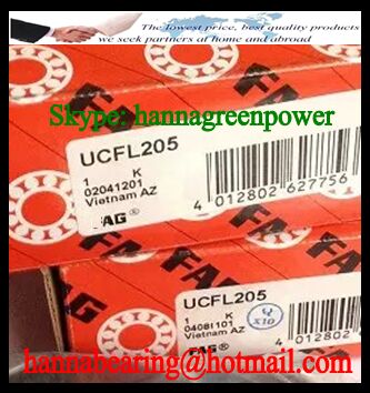 UCFL205-14 Pillow Block Bearing 22.225x130x35.8mm