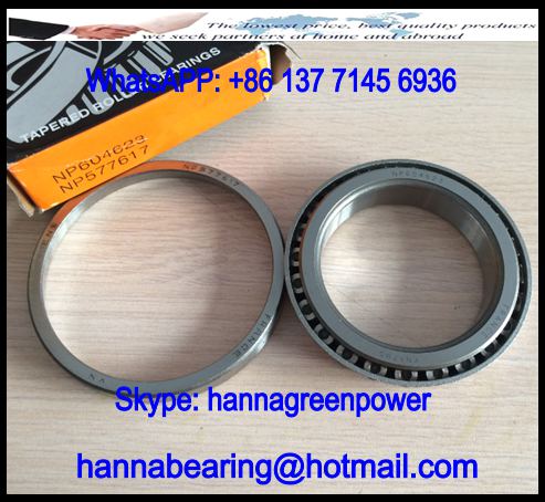 NP604623/NP577617 Automobile Taper Roller Bearing 60x89x10.3/16.3mm