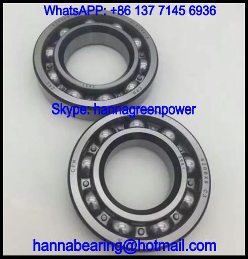 6209X9 Automotive Deep Groove Ball Bearing 45x85x19mm