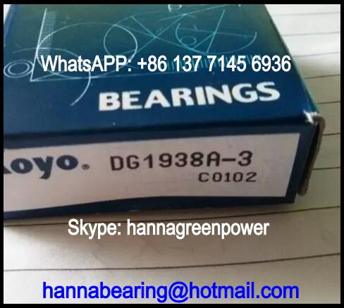 DG1938A-3 Automobile Deep Groove Ball Bearing 18.7*38*10mm​
