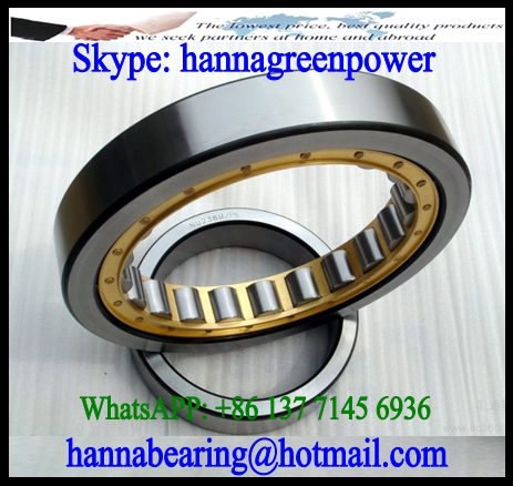 NU302M Single Row ​Brass Cage Cylindrical Roller Bearing 15*42*13mm