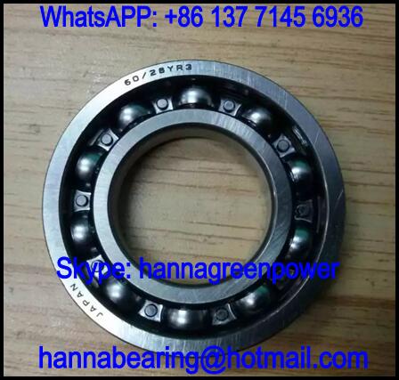 60/28YR3 Automobile Deep Groove Ball Bearing 28x52x12mm