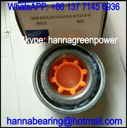 38BWD12CA145 Automotive Angular Contact Ball Bearing 38x72x36mm