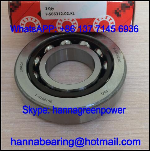 F-566312.02.KL Automobile Angular Contact Ball Bearing 31.7x73x14/17mm